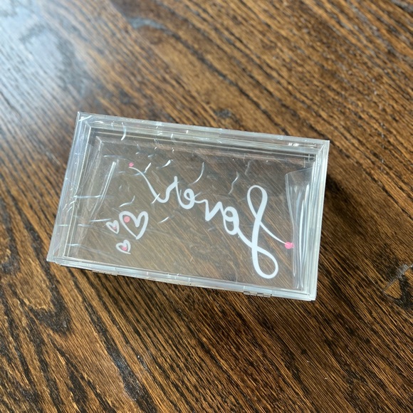 *SOLD* Taylor Swift “Lover” Eras Tour Stadium Approved Acrylic Box Clutch/Purse - Picture 4 of 4